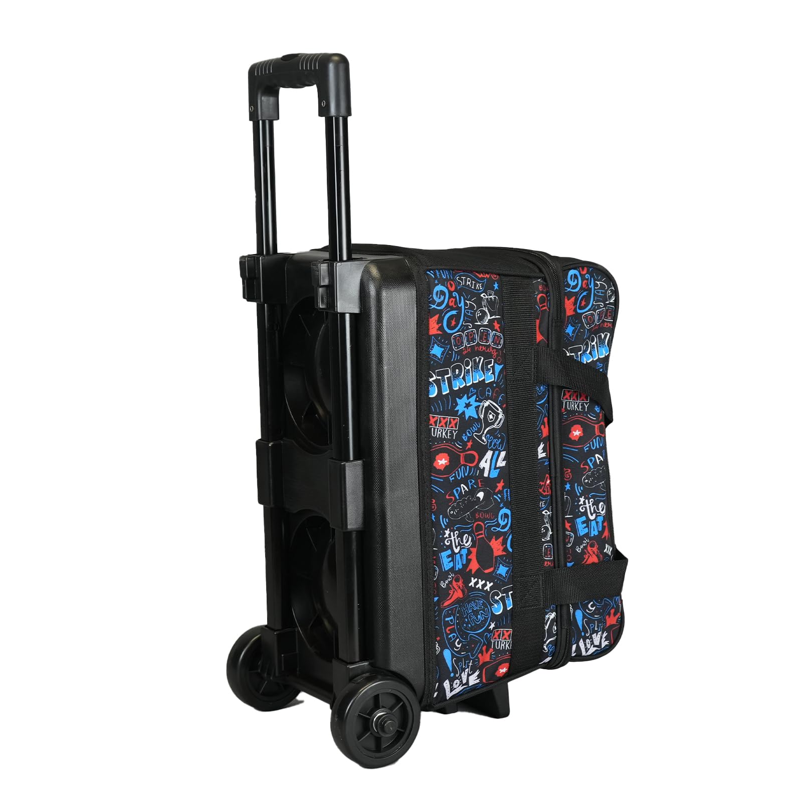 ELITE close-up of graffiti print and fabric texture highlighting durable colorful pattern