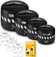 Elite Sports front view showing bag shape and durability benefits