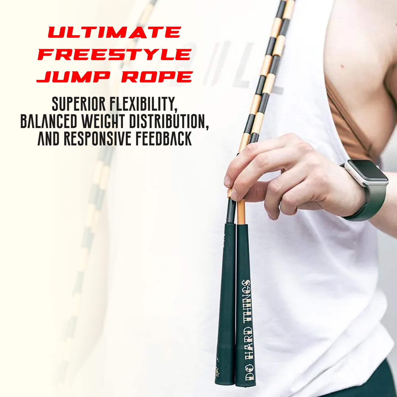 EliteSRS jumper using rope outdoors demonstrates smooth rotations