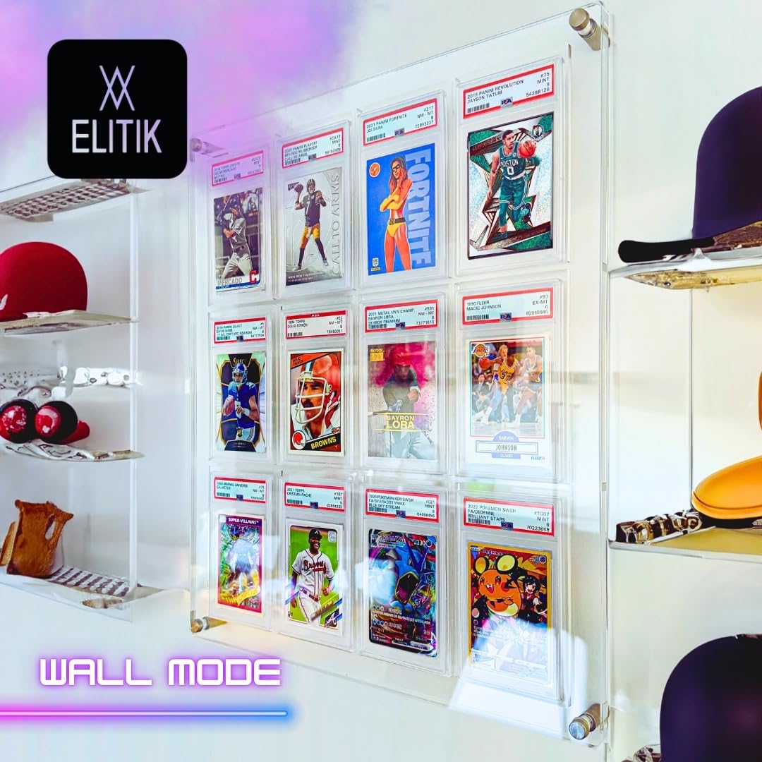 Elitik back view showing mounting hardware and easy wall installation