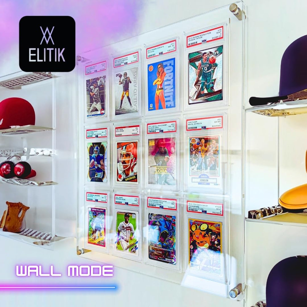 Elitik back view showing mounting hardware and easy wall installation