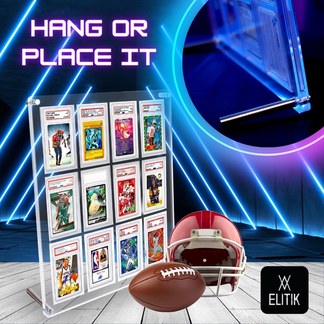Elitik on tabletop with angled stand demonstrating desktop display stability