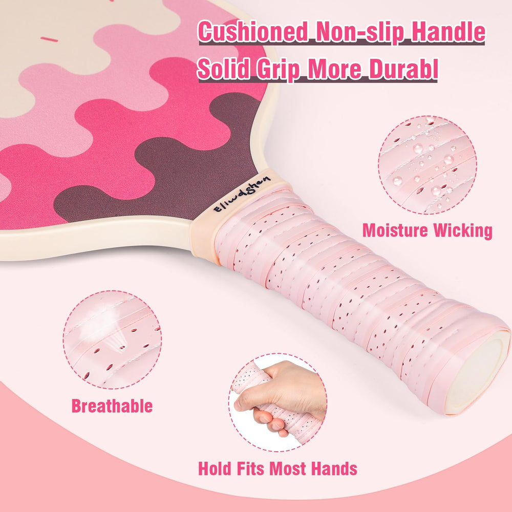 Eliwdshen rubber edge protection detail extending paddle life and resisting chips