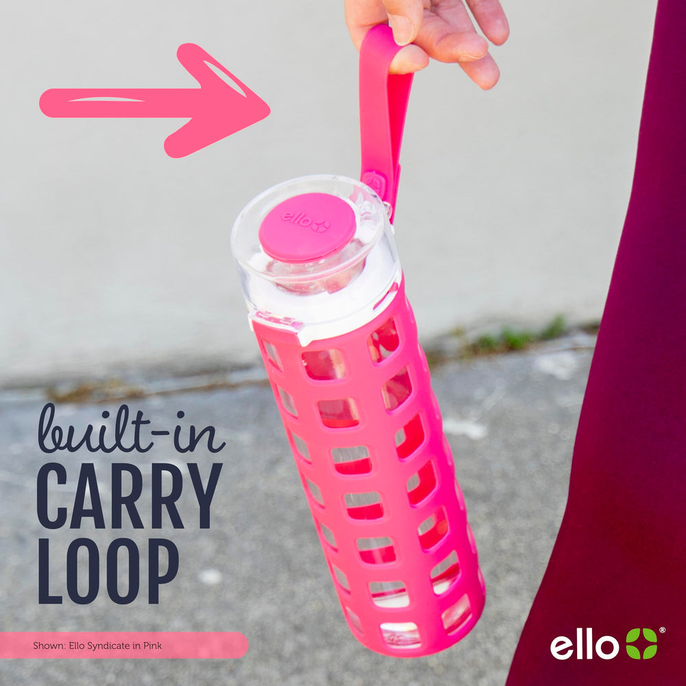 Ello Syndicate in hand with carry loop for easy transport and hands-free convenience