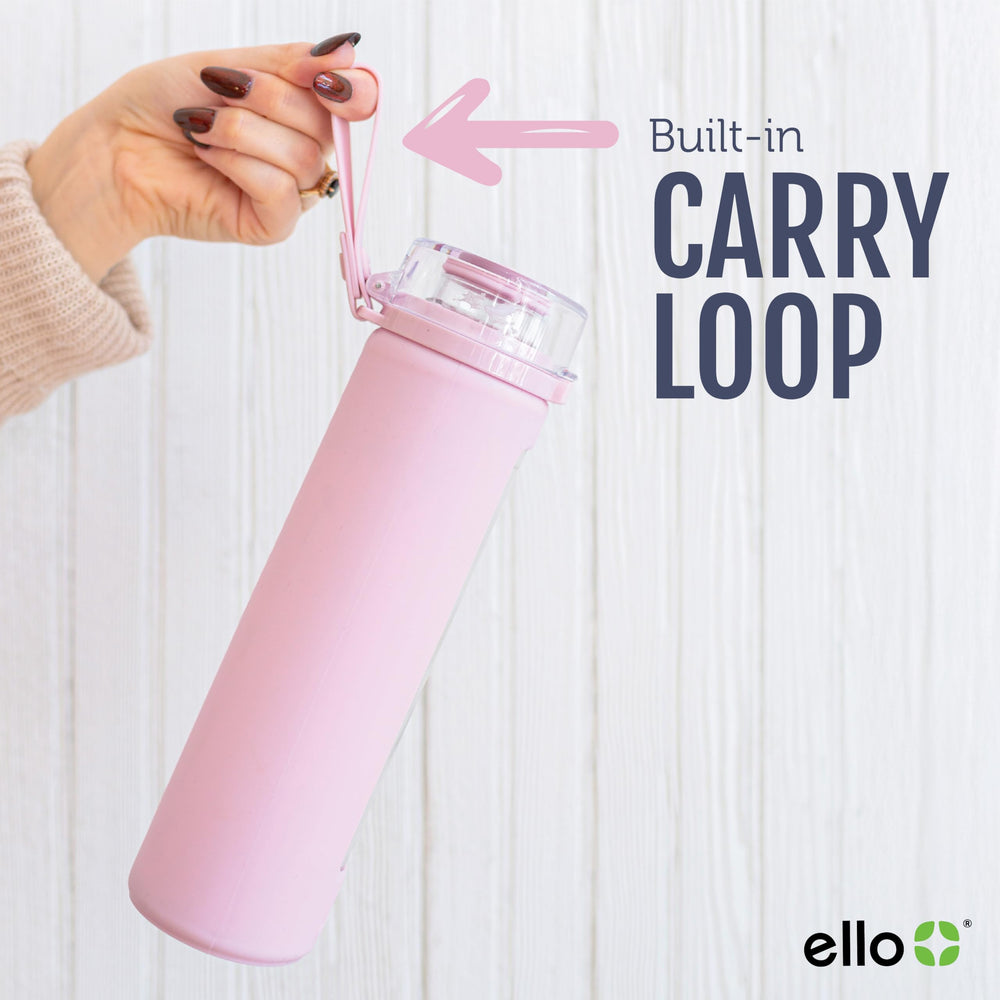 Ello Syndicate held in hand to illustrate true 20oz scale and portability