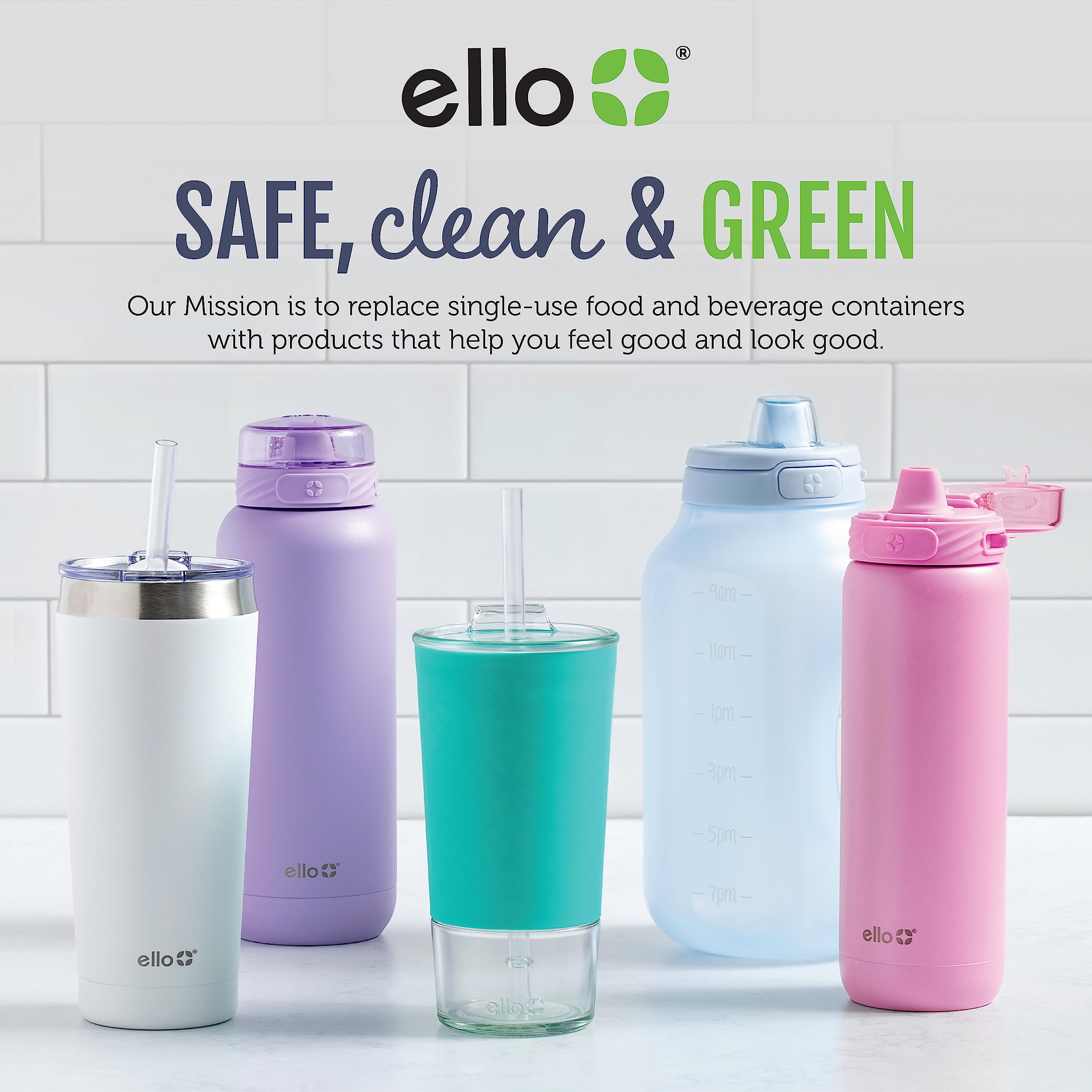 Ello Syndicate label close-up indicating BPA-free materials and safety info