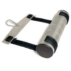 Elymays metal handle front view showing strap and durable build for reliable grip