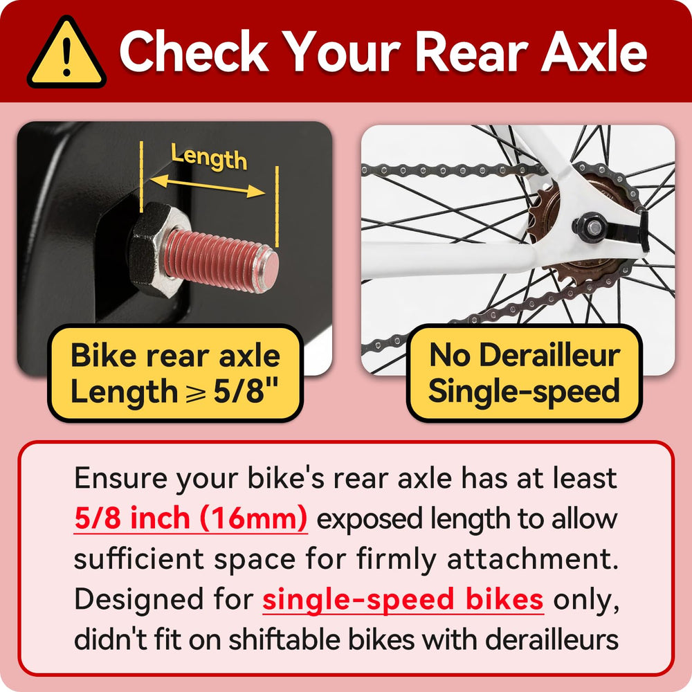 Empathech compatibility diagram highlighting required axle clearance