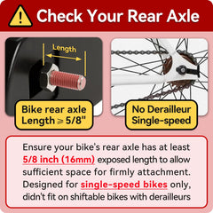 Empathech compatibility diagram highlighting required axle clearance