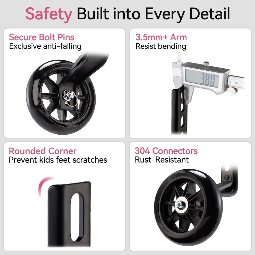 Empathech anti-loosening latch and nylon lock nut for secure fit