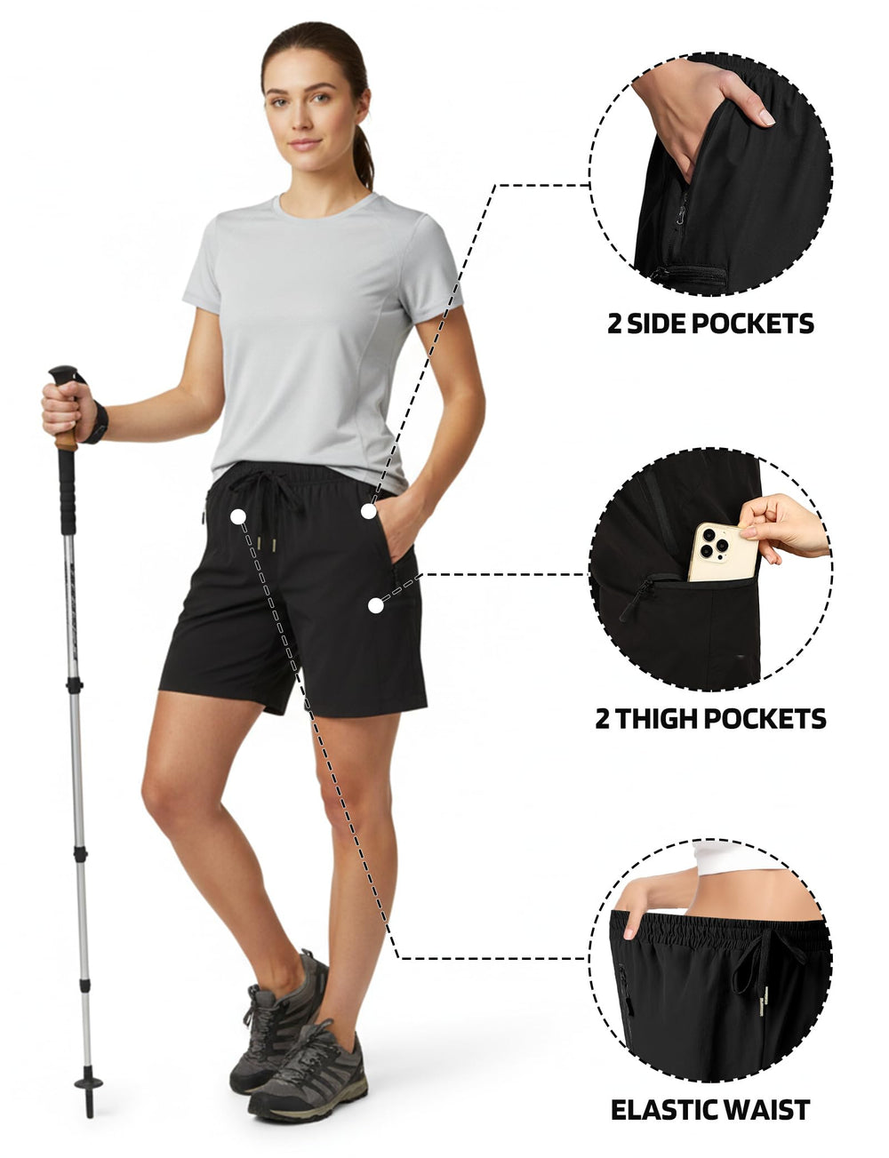 Enaisyl fabric texture macro highlighting quick-dry weave for breathability