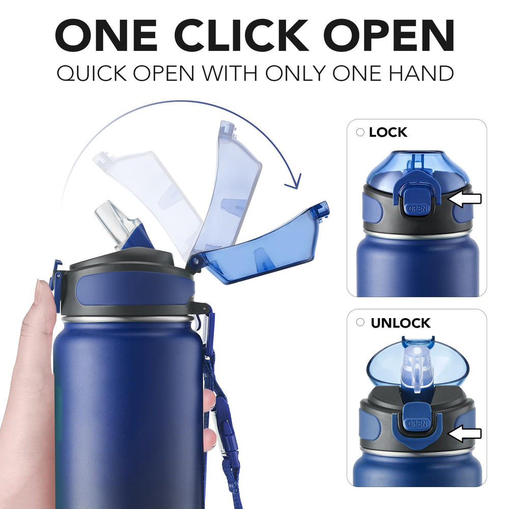 enerbone straw with included brush demonstrating easy cleaning