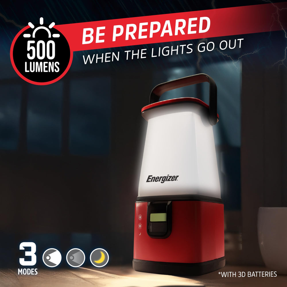 Energizer PRO-360 close-up of glow-in-the-dark switch for quick operation in darkness