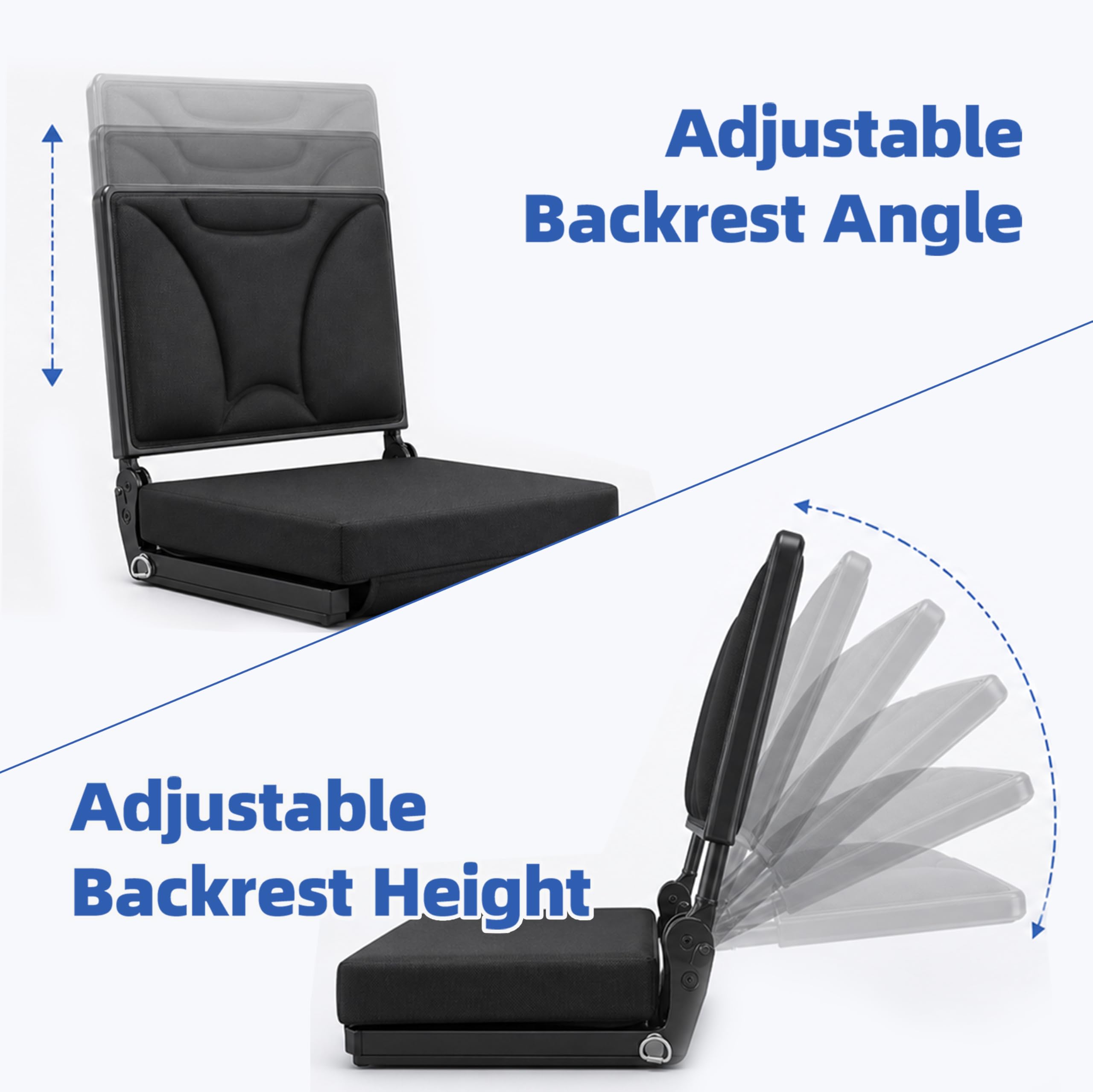 Enkarsen side profile demonstrating reclining angle and adjustable height benefit