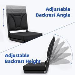 Enkarsen side profile demonstrating reclining angle and adjustable height benefit