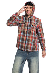 Ephemoca full-zip and drawstring hood detail for adjustable coverage