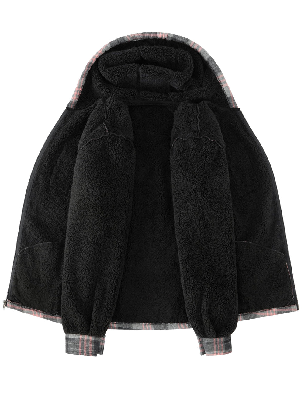 Ephemoca side hand pockets and button cuff offering secure storage and fit