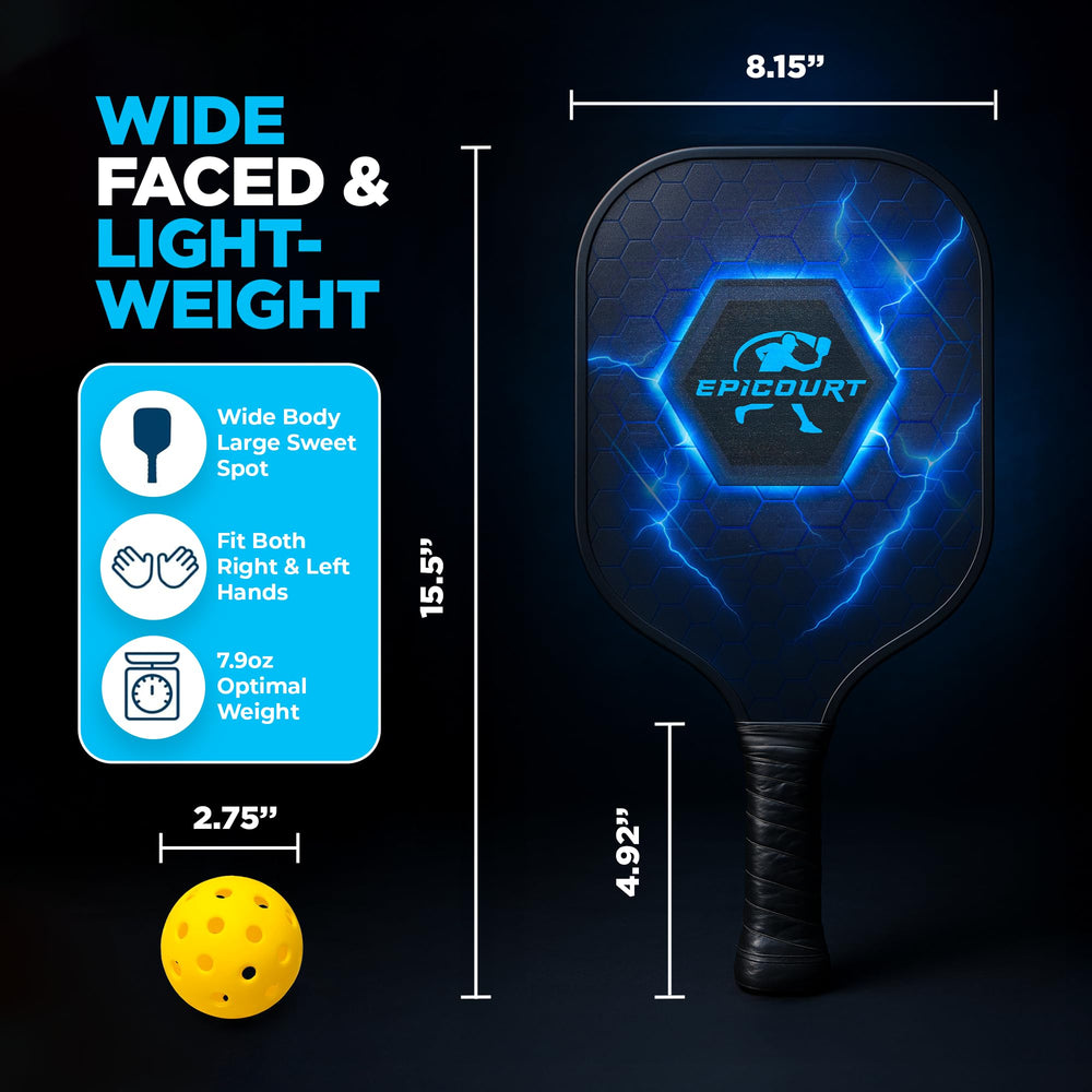 EPICOURT product label and USAPA approval mark for tournament-ready confidence benefit