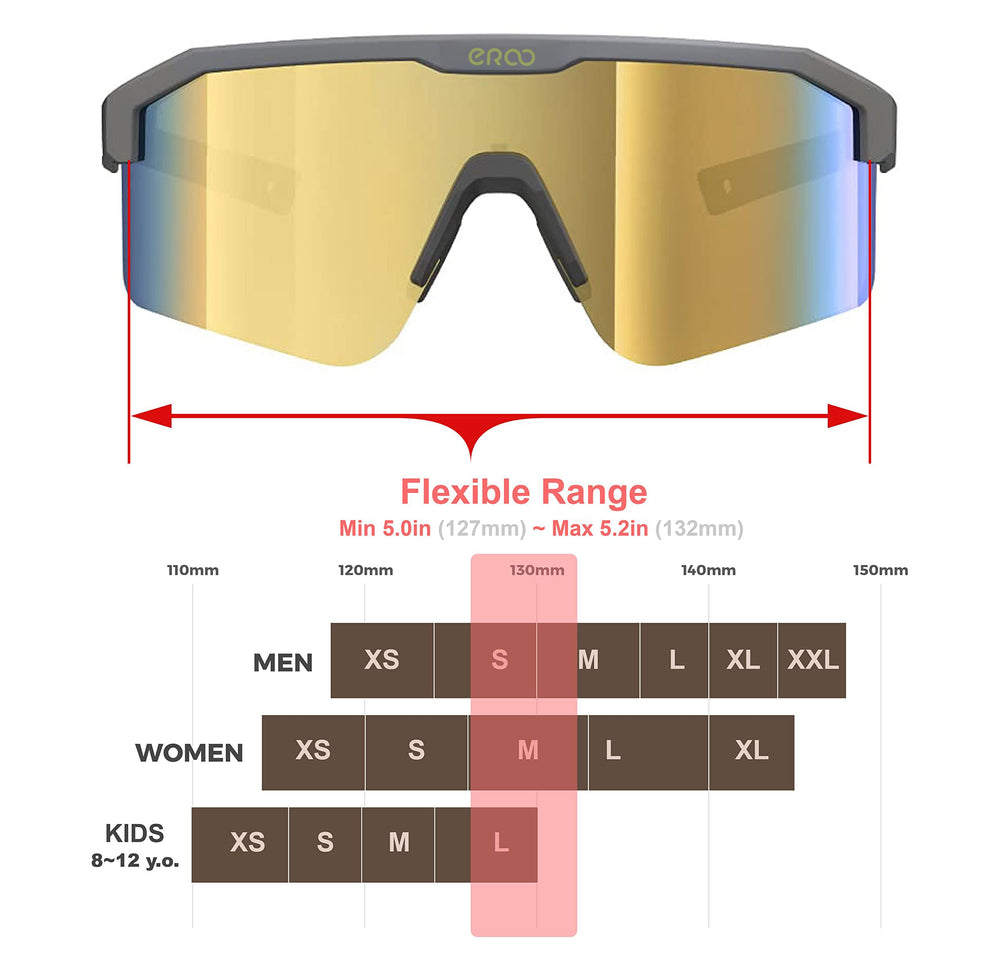 ER00 worn while cycling illustrating glare reduction and improved vision