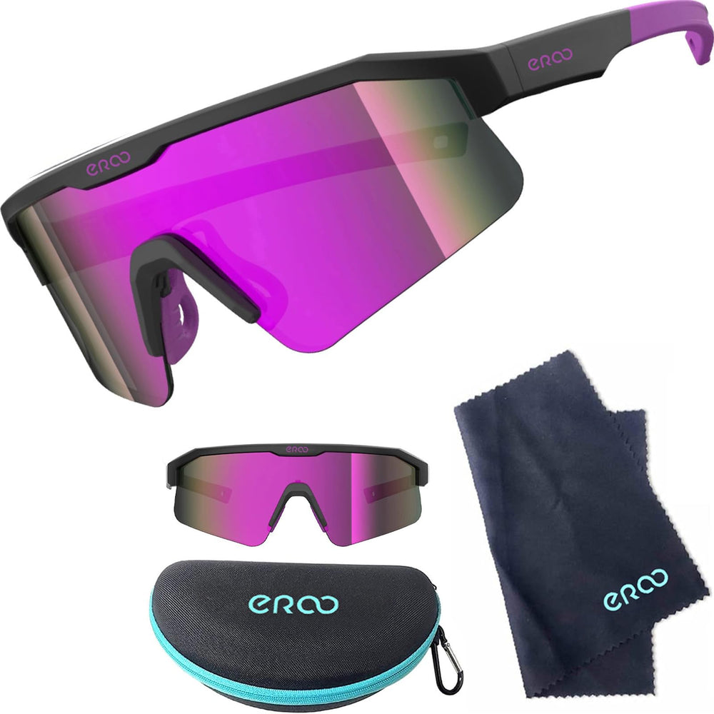 ER00 Eazyrun F2 purple coating detail reducing glare in bright light