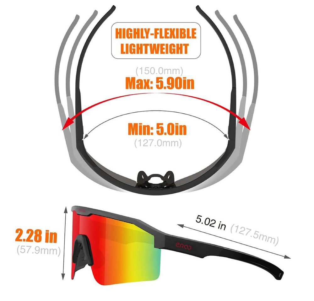 ER00 Eazyrun F2 worn by teen athlete demonstrating secure fit and glare reduction while playing