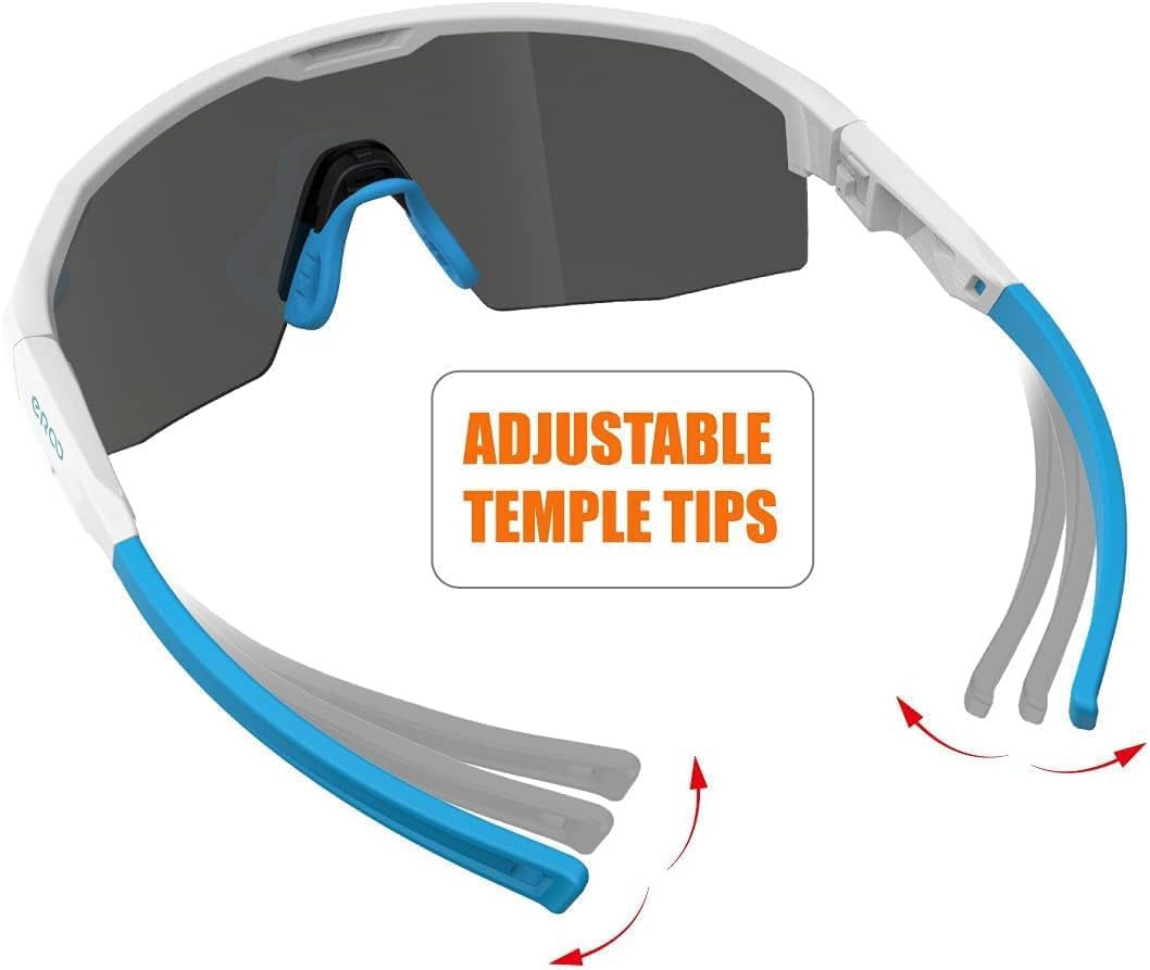 ER00 Eazyrun on woman runner illustrating comfy fit and eye protection