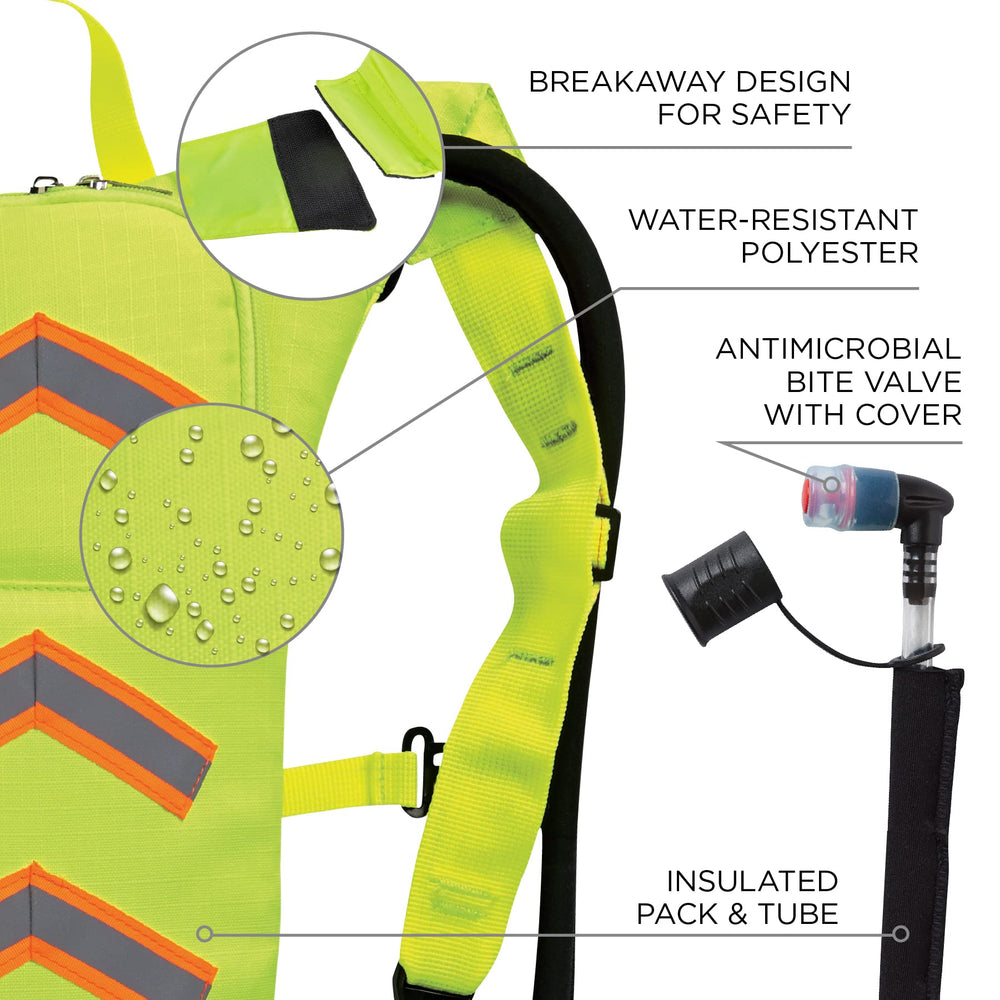 Ergodyne insulated tube detail showing cold retention benefit