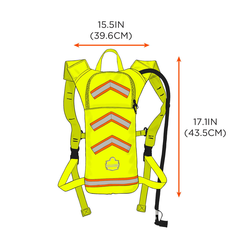 Ergodyne ripstop polyester texture highlighting durable water-resistant fabric