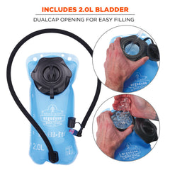 Ergodyne Microban bite valve close-up for hygienic hands-free drinking
