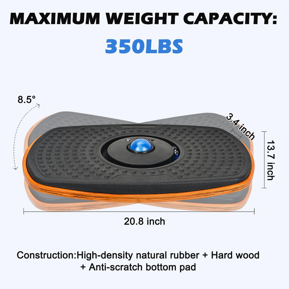 ergohead beside shoes for scale, compact design fits under desks