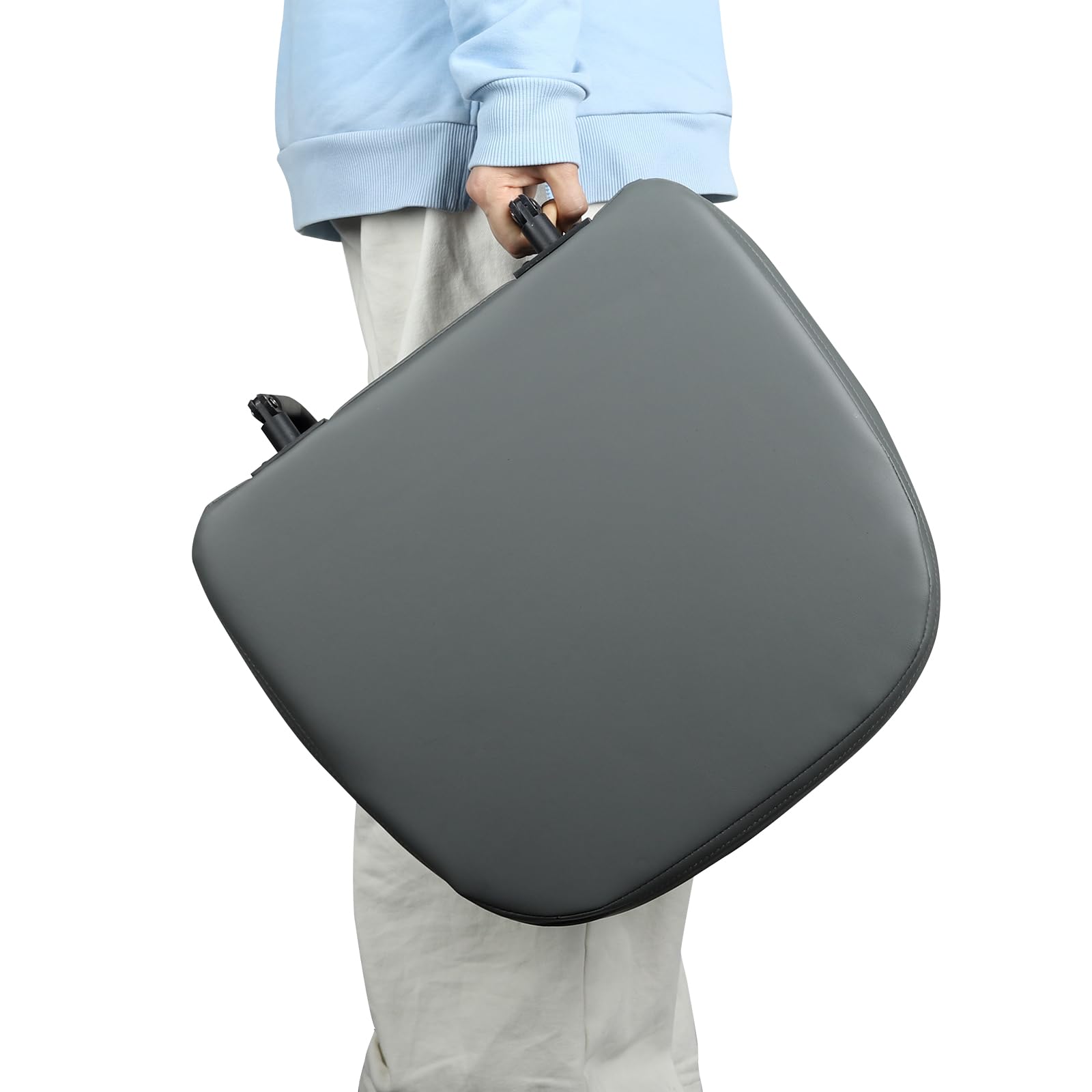 ERGOSEAT angler casting from boat illustrating real-world comfort