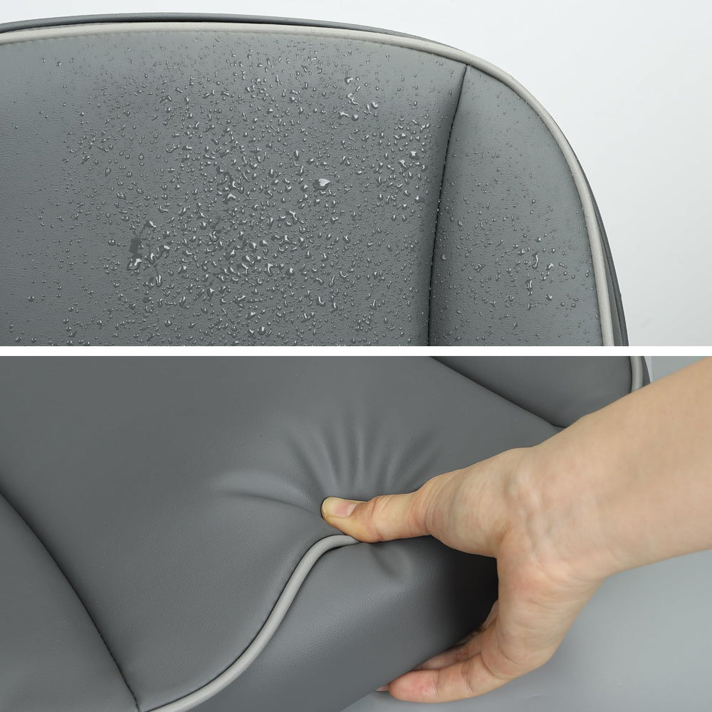 ERGOSEAT side profile showing ergonomic contour for better posture