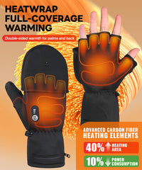 ES Tech open fingertip flip cover demonstrating quick access and dexterity