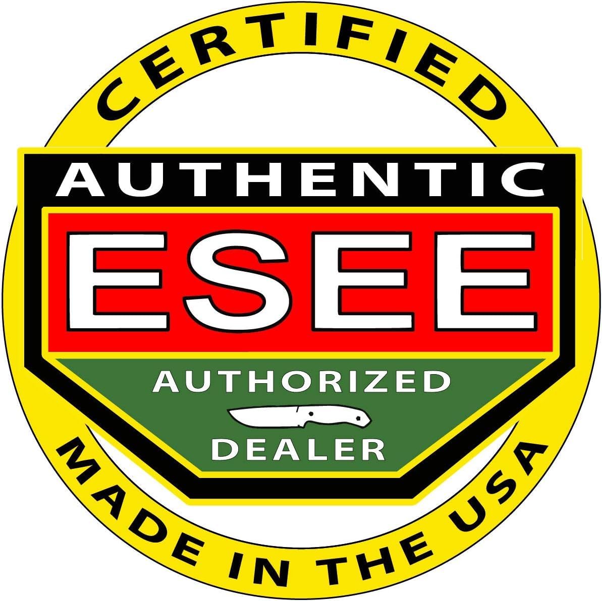 ESEE handle scales installed on Candiru demonstrating secure outdoor use