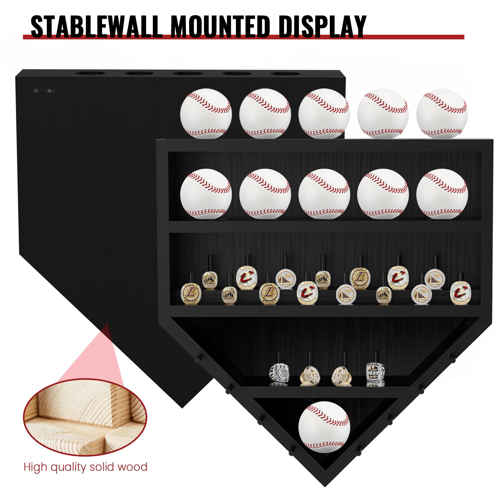 Eshwb mounted in a game room adding a polished focal point