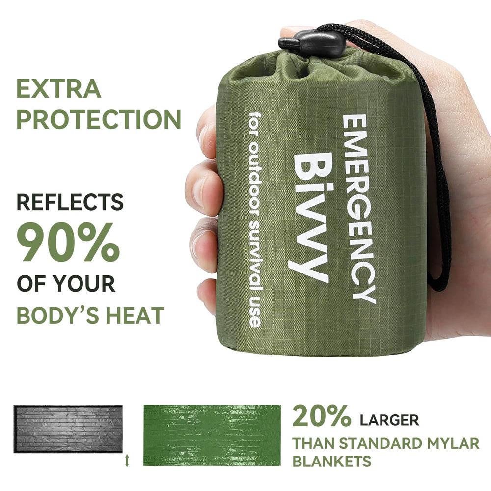 Esky folded storage pouch compact for easy carry and rapid deployment