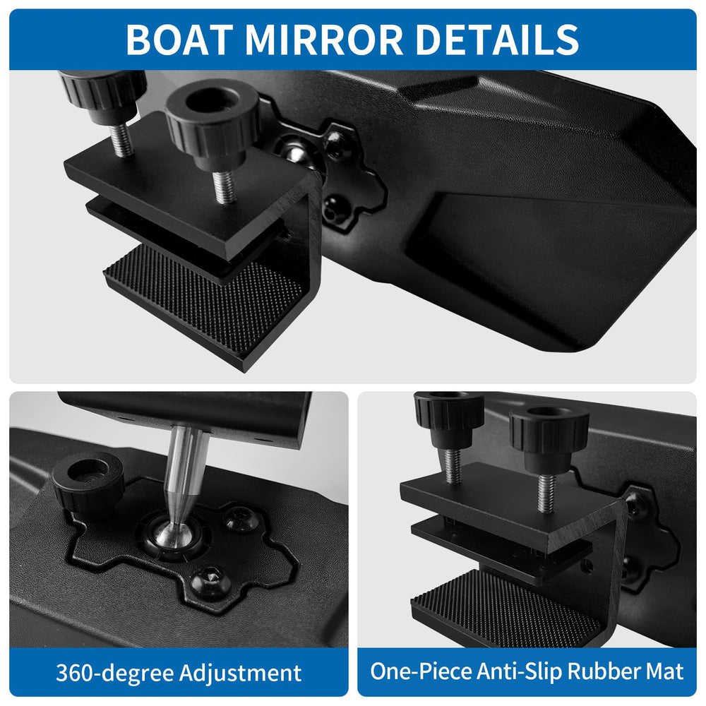 Esploratori adjustable ball joint showing 360-degree rotation for exact positioning