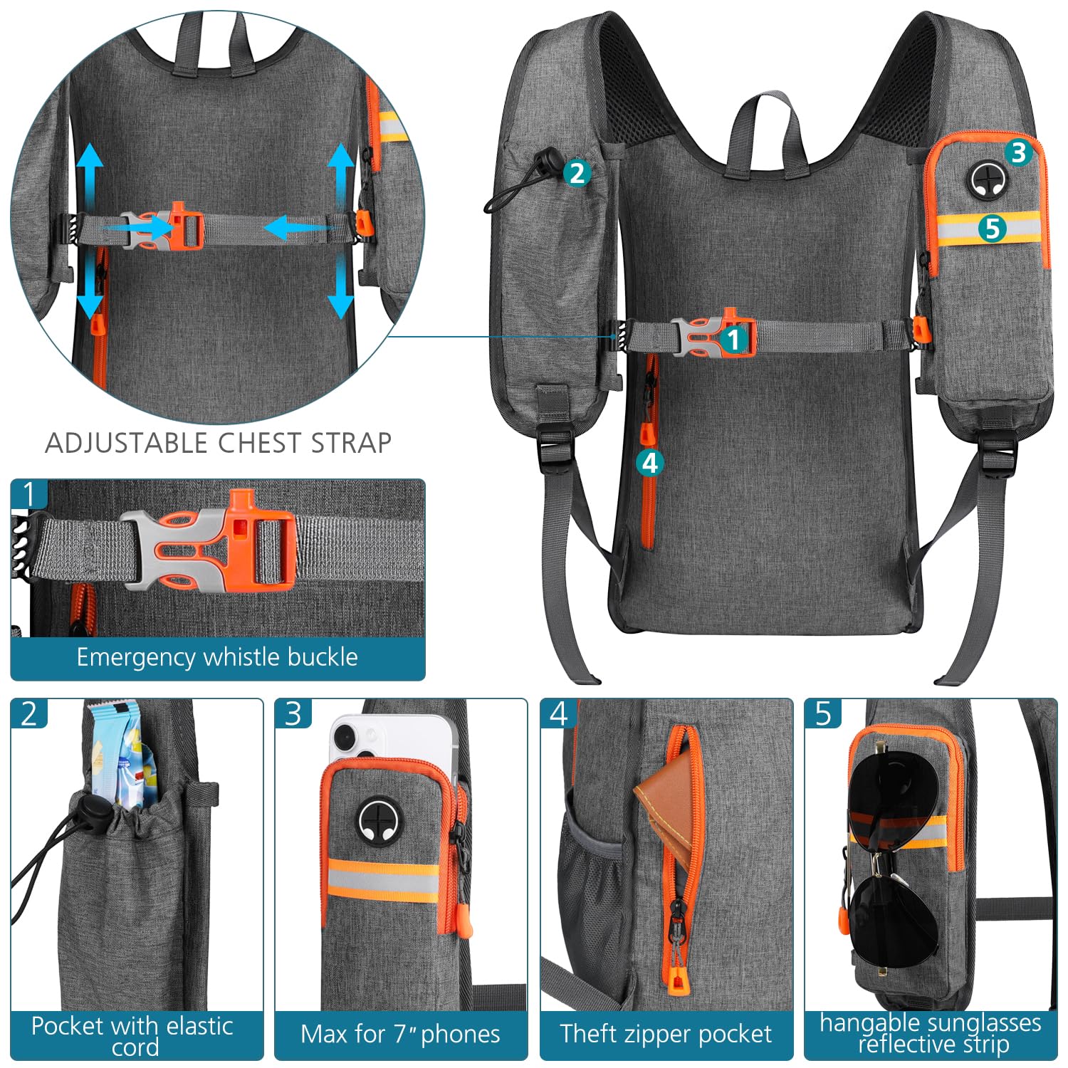 Esup folded compact pouch illustrating tiny packed size and portability