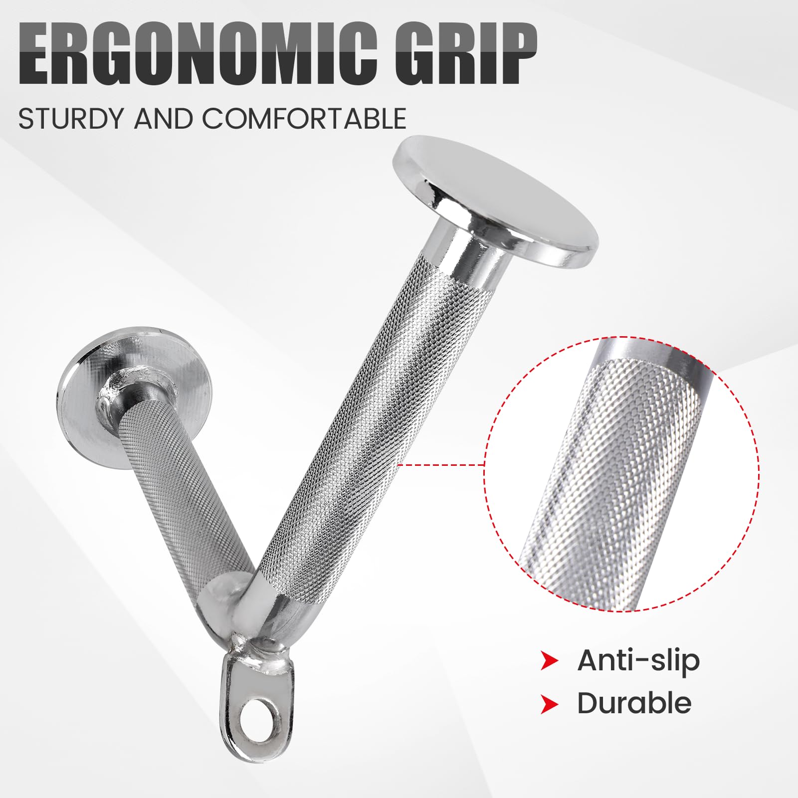 E.T.ENERGIC in-use during triceps pushdown delivering focused isolation