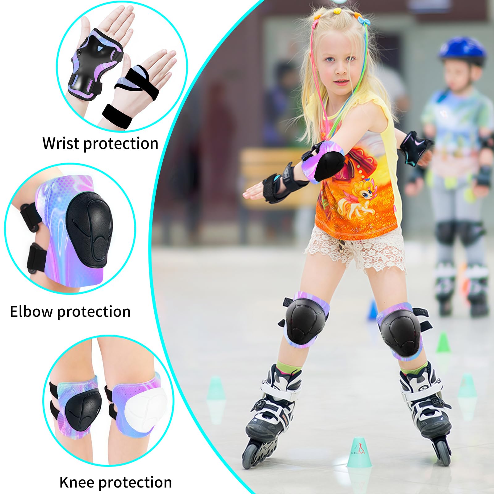 ETEETOW size comparison with child hand showing scale and correct fit