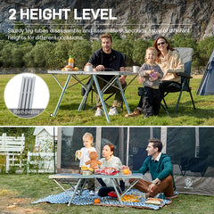 EVER ADVANCED leg and locking mechanism demonstrating stable support and adjustability