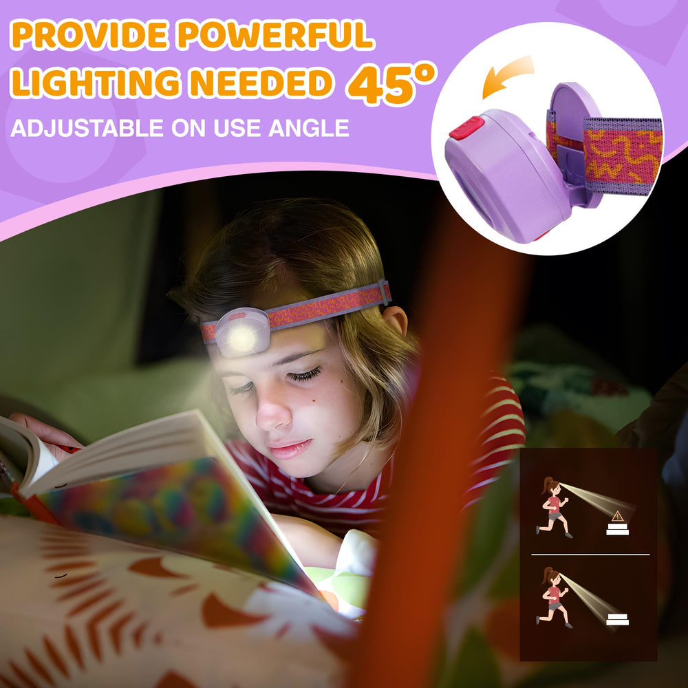 EverBrite adjustable headband buckle demonstrating secure, comfy fit