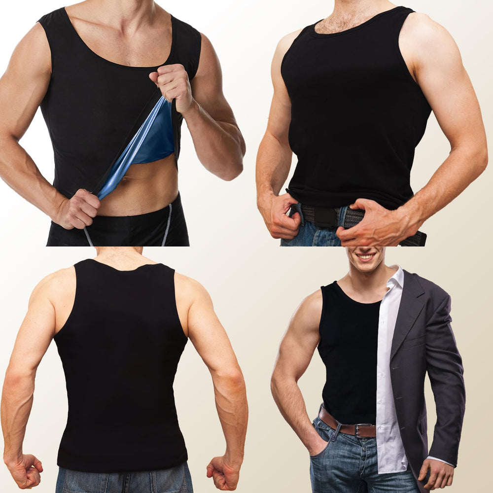 Everfion vest in gym use worn during cardio demonstrating increased sweat and mobility