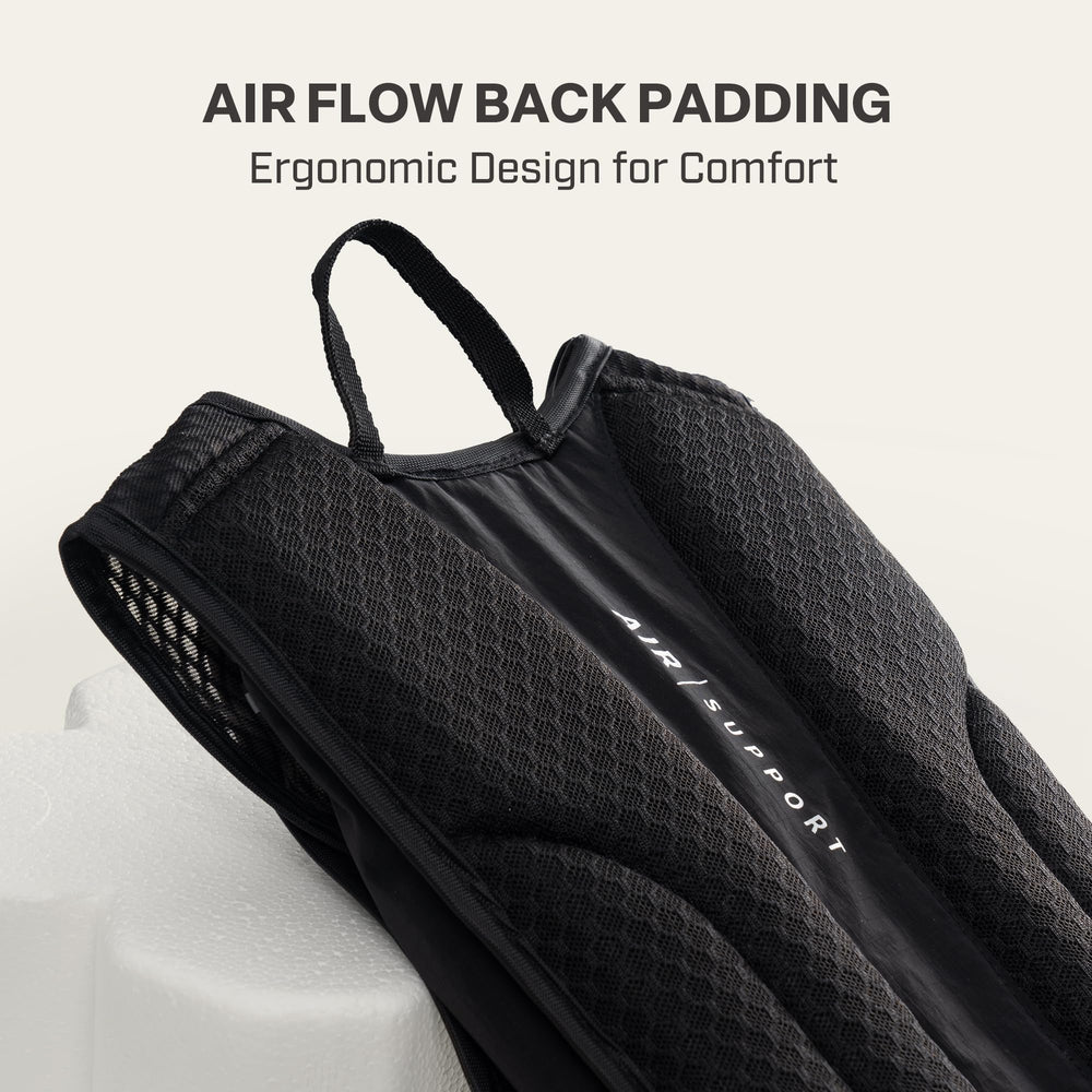 Everfun back panel 3D vent mesh showing airflow and cooling benefit