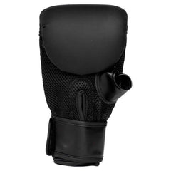 Everlast Elite in use with coach holding mitts demonstrating speed and target control