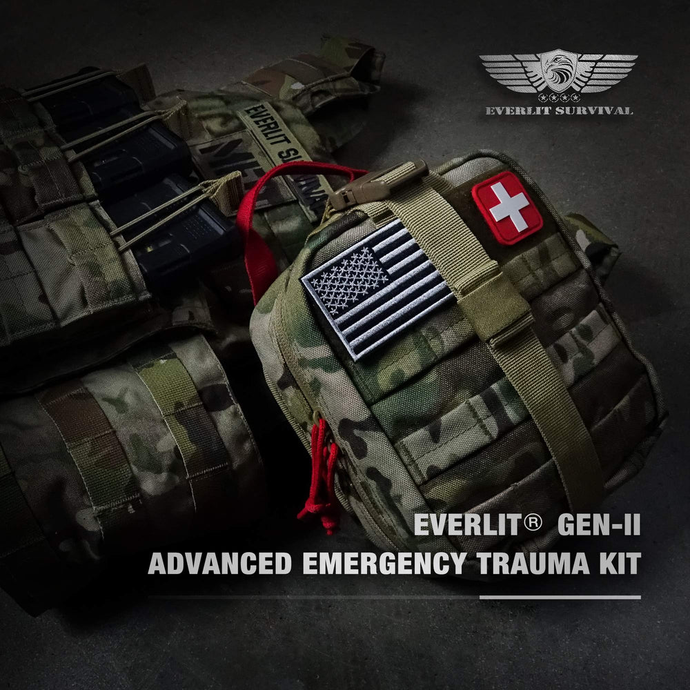 EVERLIT CAT GEN-7 tourniquet closeup with durable windlass for rapid bleeding control