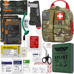 EVERLIT front pouch Multicam showing compact tactical storage and quick access