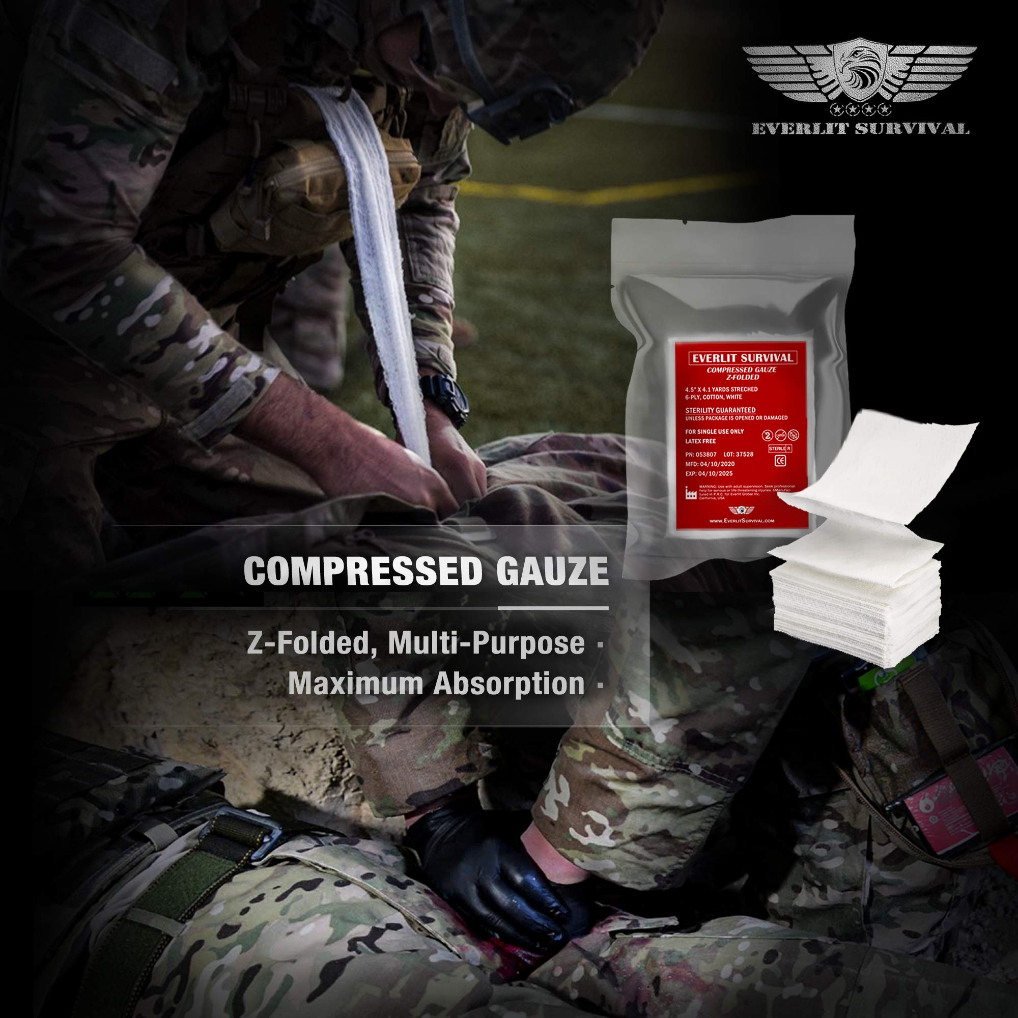 EVERLIT size comparison belt mounted to illustrate compact carry and accessibility
