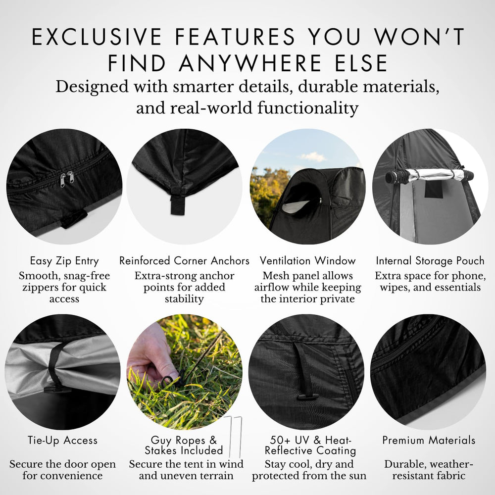 EverScout top width and generous height for comfortable standing