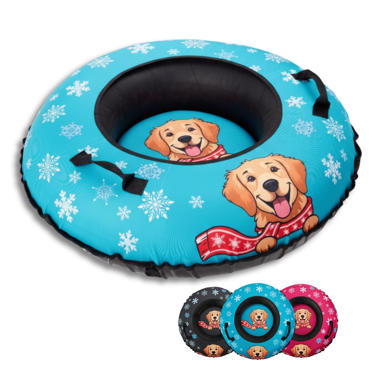 EverVenture Snow Dog front view showing golden retriever design and playful appeal